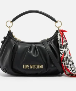 Crossbody Bags*Love Moschino Borsa Logo-Plaqued Faux Leather Bag