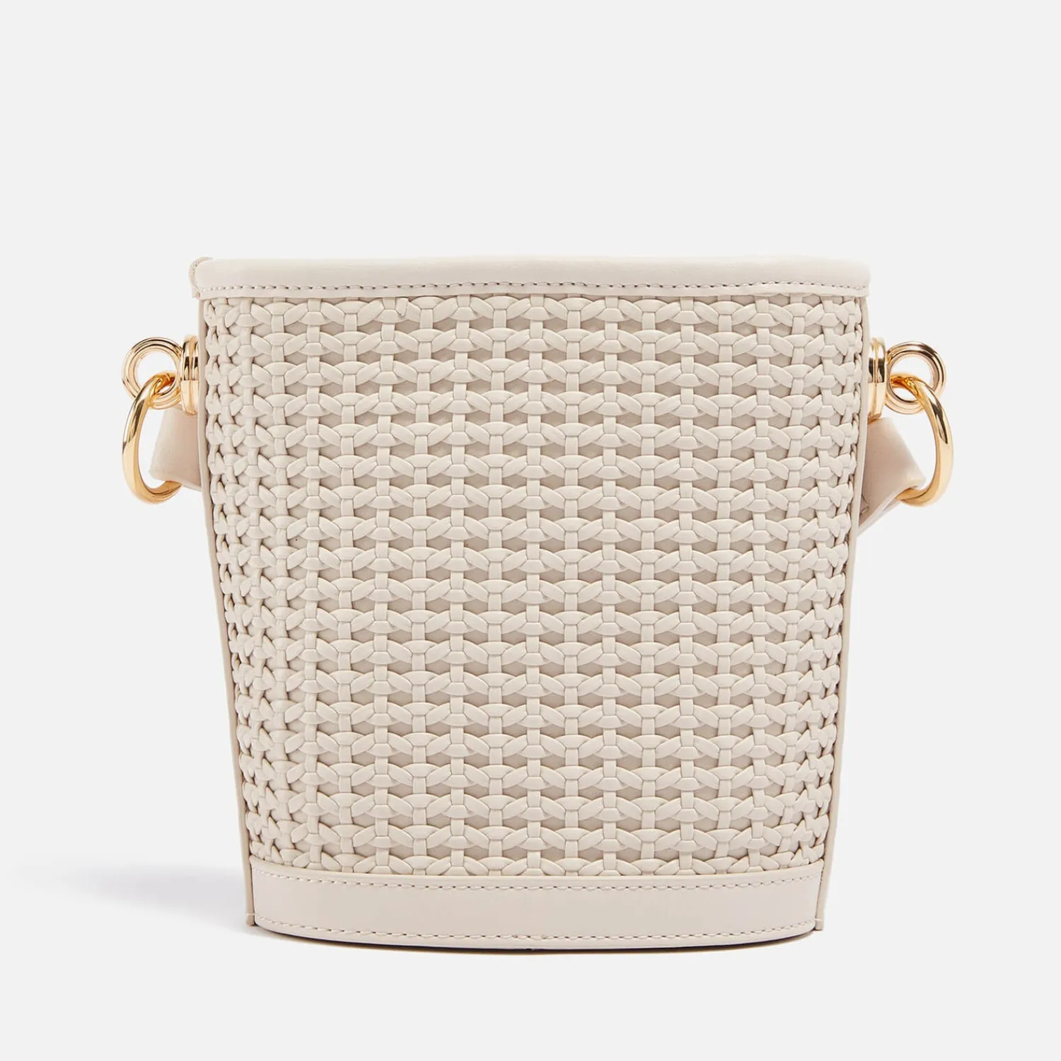 Bucket Bags*Love Moschino Knots Faux Leather Bucket Bag