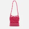 Mini Bags*Love Moschino Net Detail Mini Jersey Tote Bag