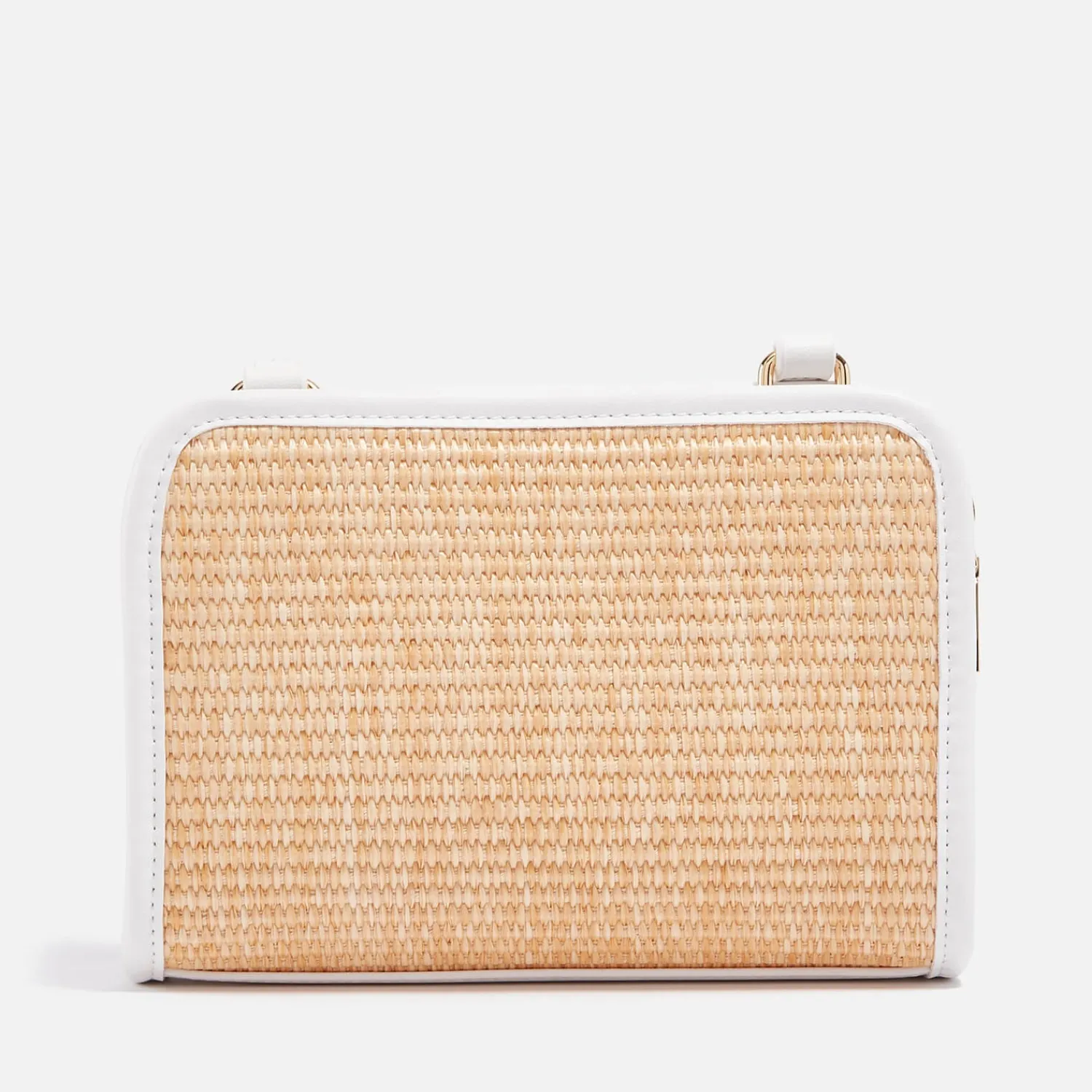 Crossbody Bags*Love Moschino Rattan Faux Leather Crossbody Bag