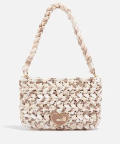 Shoulder Bags*Love Moschino Women's Crochet Shoulder Bag