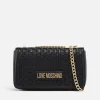 Shoulder Bags*Love Moschino Woven Faux Leather Shoulder Bag