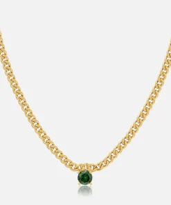 Jewellery Sets*Luv AJ Bargot Plated Brass And Crystal Stud Necklace