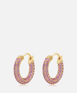 Earrings*Luv AJ Pave Amalfi Plated Brass Crystal Earrings