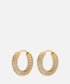 Earrings*Luv AJ Pave Amalfi Plated Brass Crystal Earrings