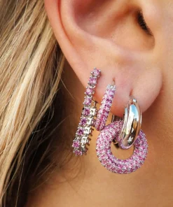 Earrings*Luv AJ Pave Amalfi Plated Brass Crystal Earrings