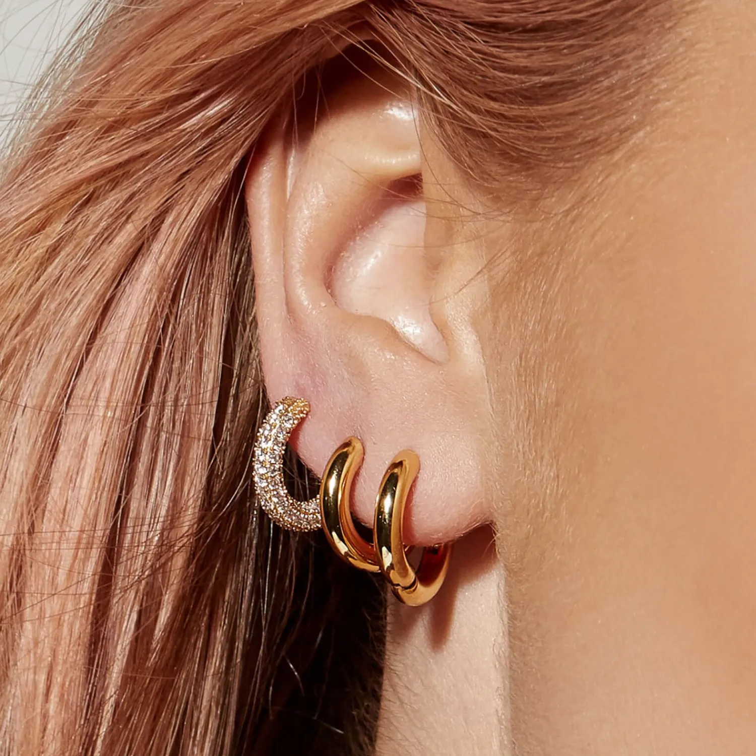 Earrings*Luv AJ Pave Amalfi Plated Brass Crystal Earrings