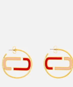 Earrings*Marc Jacobs Enamel Hoop Earrings