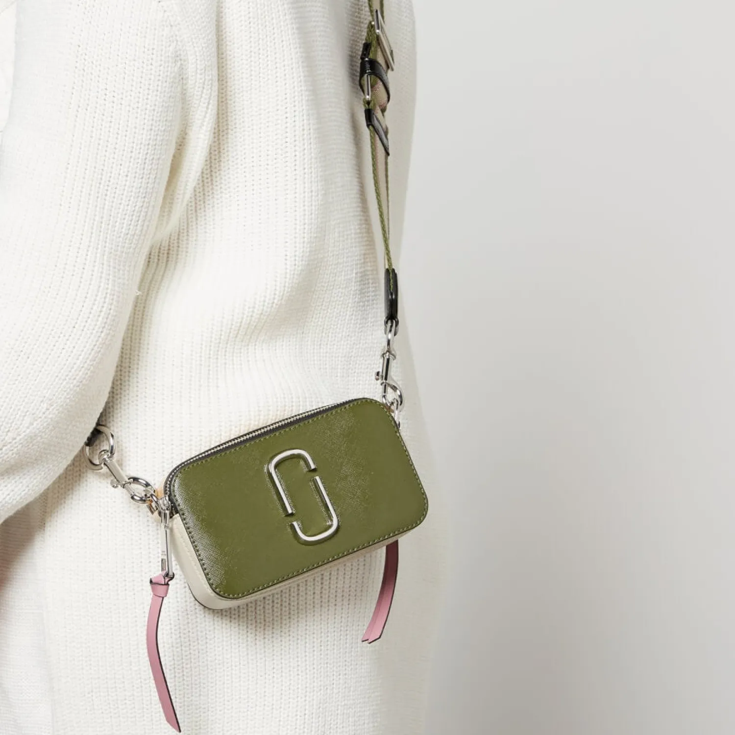 Crossbody Bags*Marc Jacobs The Colourblock Snapshot Leather Bag