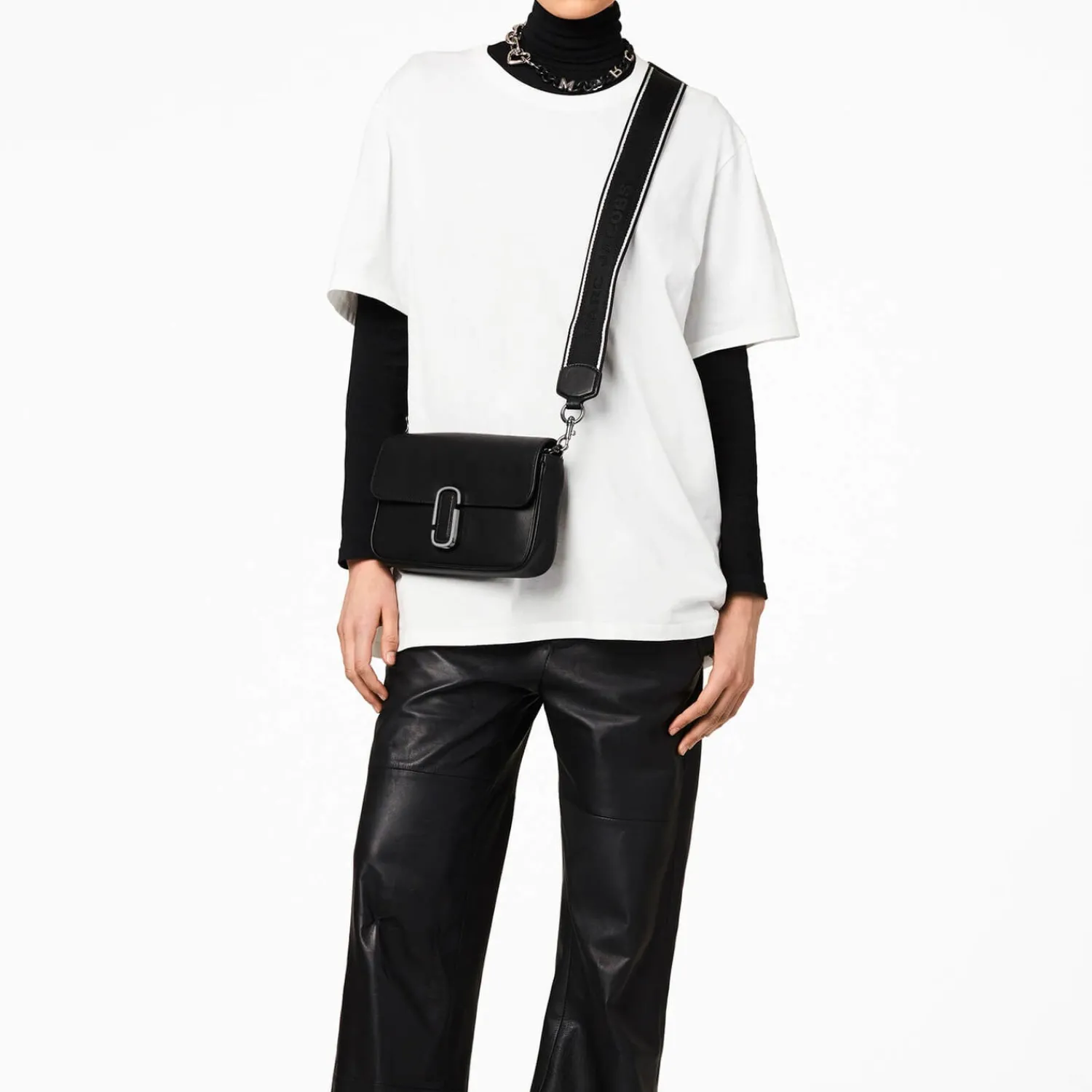 Shoulder Bags*Marc Jacobs The J Marc Leather Shoulder Bag