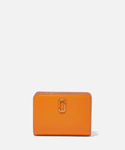 Purses And Cardholders*Marc Jacobs The J Marc Mini Compact Wallet Leather