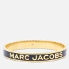 Bracelets & Bangles*Marc Jacobs The Medallion Gold-Platedenamel And Crystal Bracelet