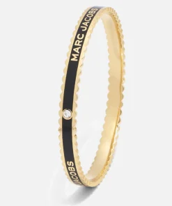 Bracelets & Bangles*Marc Jacobs The Medallion Gold-Platedresin And Crystal Bracelet