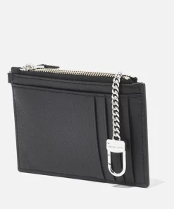Clutch Bags*Marc Jacobs The Top Zip Wristlet Leather Wallet