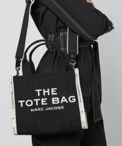 Mini Bags*Marc Jacobs Women's Mini Jacquard Tote Bag - Black