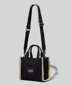 Mini Bags*Marc Jacobs Women's Mini Jacquard Tote Bag - Black