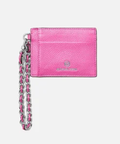 Purses And Cardholders*MICHAEL Michael Kors Jet Set Leather Card Holder