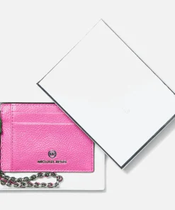 Purses And Cardholders*MICHAEL Michael Kors Jet Set Leather Card Holder
