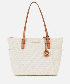 Tote Bags*MICHAEL Michael Kors Sinclair Large East West Grab Tote Bag - Vanilla/Acrn