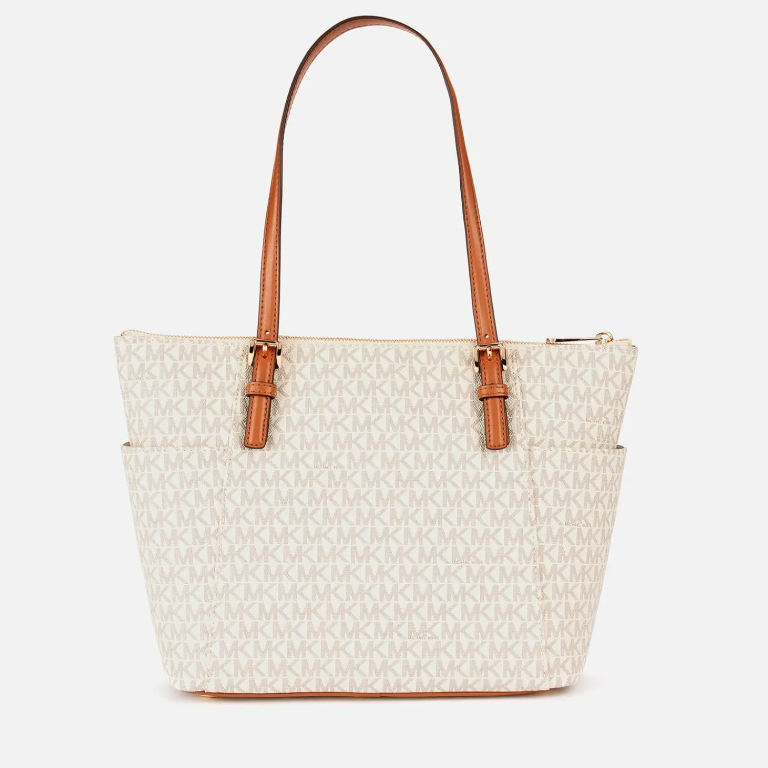Tote Bags*MICHAEL Michael Kors Sinclair Large East West Grab Tote Bag - Vanilla/Acrn