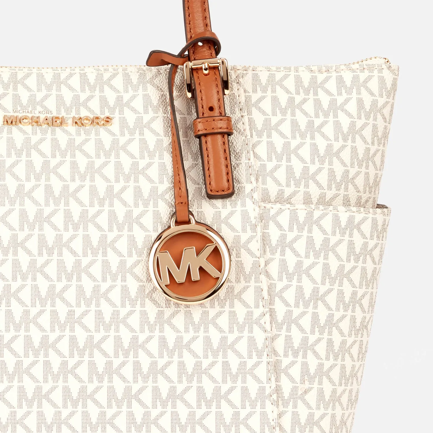 Tote Bags*MICHAEL Michael Kors Sinclair Large East West Grab Tote Bag - Vanilla/Acrn
