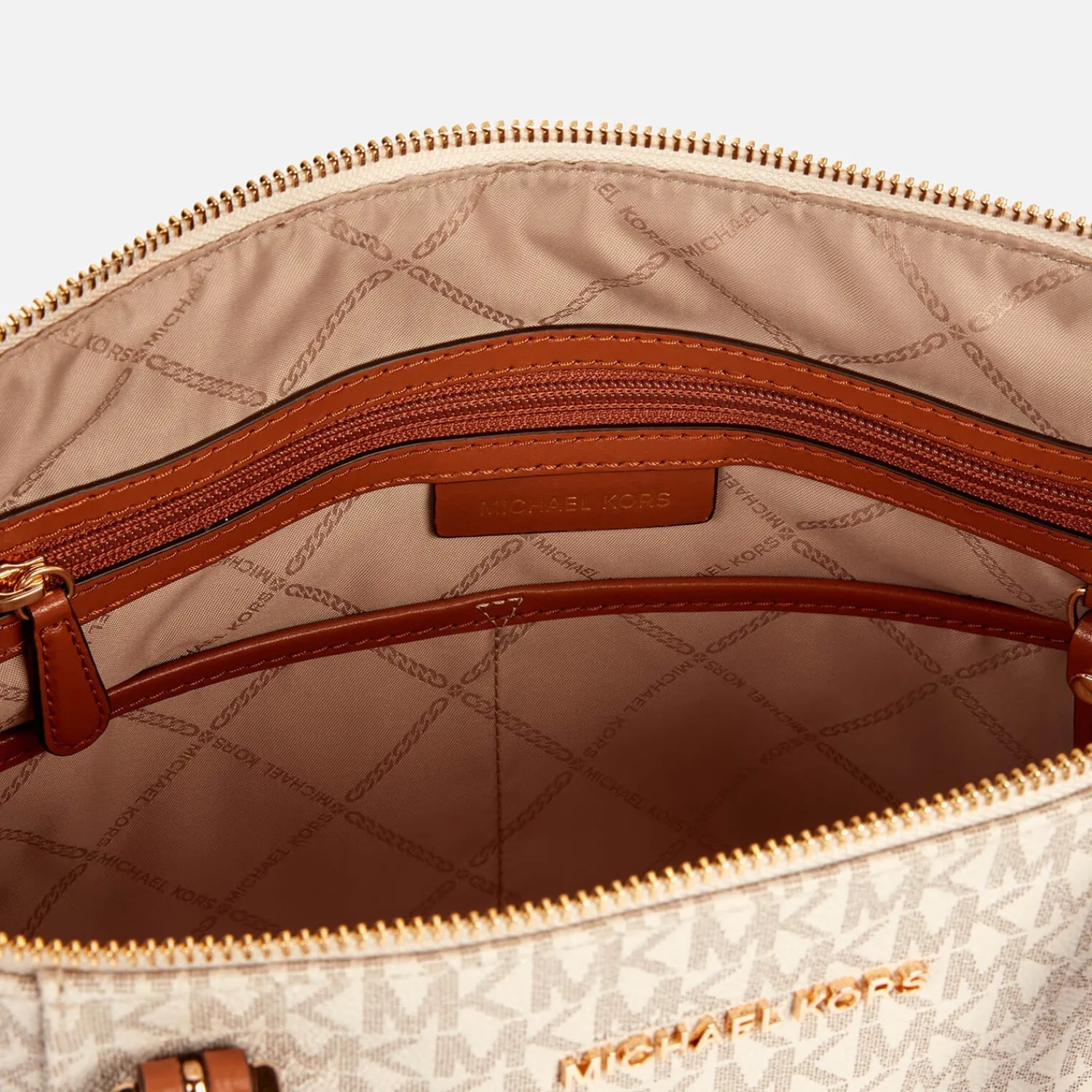 Tote Bags*MICHAEL Michael Kors Sinclair Large East West Grab Tote Bag - Vanilla/Acrn