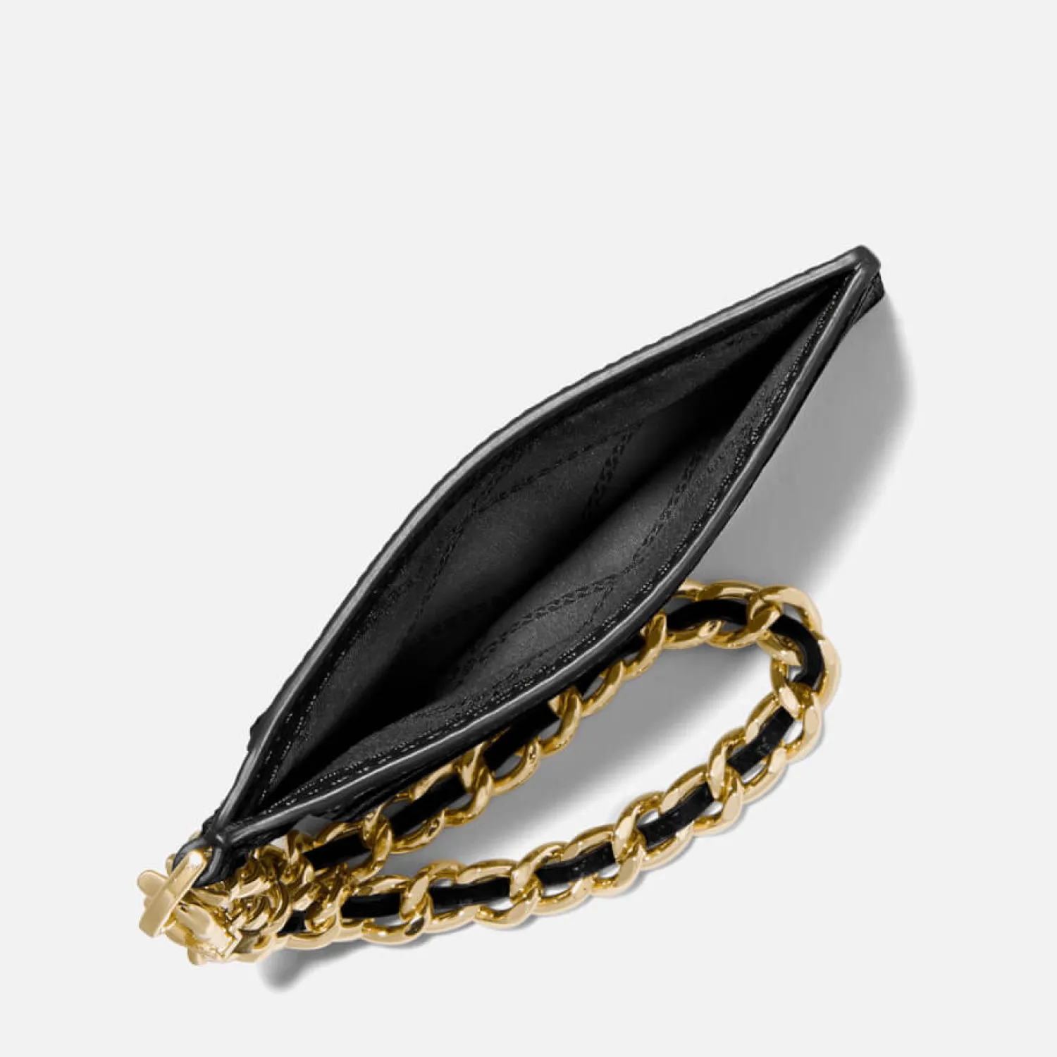 Purses And Cardholders*MICHAEL Michael Kors Small Jet Set Textured-Leather Cardholder