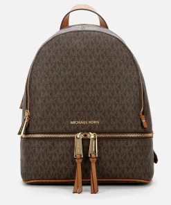 Backpacks*MICHAEL Michael Kors Women's Rhea Zip Medium Backpack - Brown