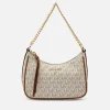 Shoulder Bags*MICHAEL Michael Kors Women's Jet Set Charm Small Chain Pouchette - Vanilla/Acrn