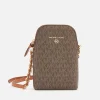 Tech Accessories*MICHAEL Michael Kors Women's Jet Set Charm Phone Cross Body Bag - Brown