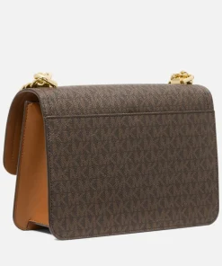 Shoulder Bags*MICHAEL Michael Kors Women's Heather Large Shoulder Bag - Brown/Acorn