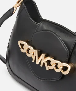 Shoulder Bags*MICHAEL Michael Kors Women's Hally Medium Conv Shoulder Bag - Black