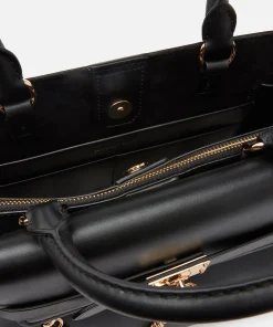 Satchels*MICHAEL Michael Kors Women's Hamilton Legacy Large Belted Satchel - Black