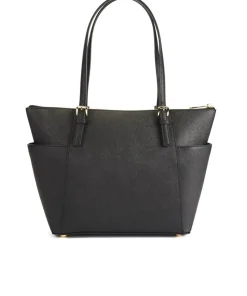 Tote Bags*MICHAEL Michael Kors Women's Jet Set East West Top Zip Tote Bag - Black
