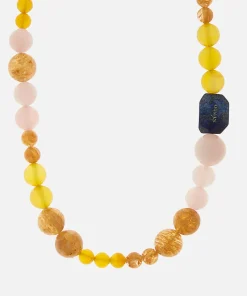 Jewellery Sets*Nunoo Happy Yellow Crystal Necklace