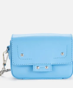 Shoulder Bags*Nunoo Women's Mini Honey Lwg Leather Shoulder Bag - Blue