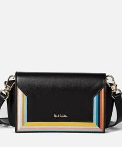 Crossbody Bags*Paul Smith Stripe Leather Crossbody Purse