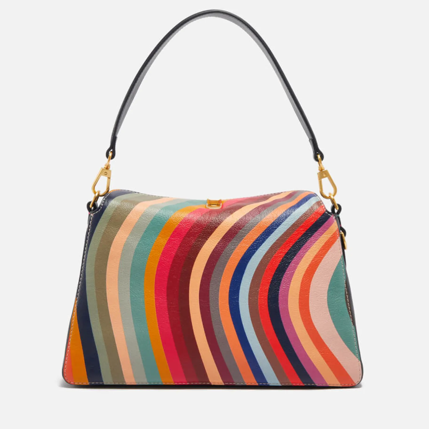 Shoulder Bags*Paul Smith Swirl Leather Shoulder Bag