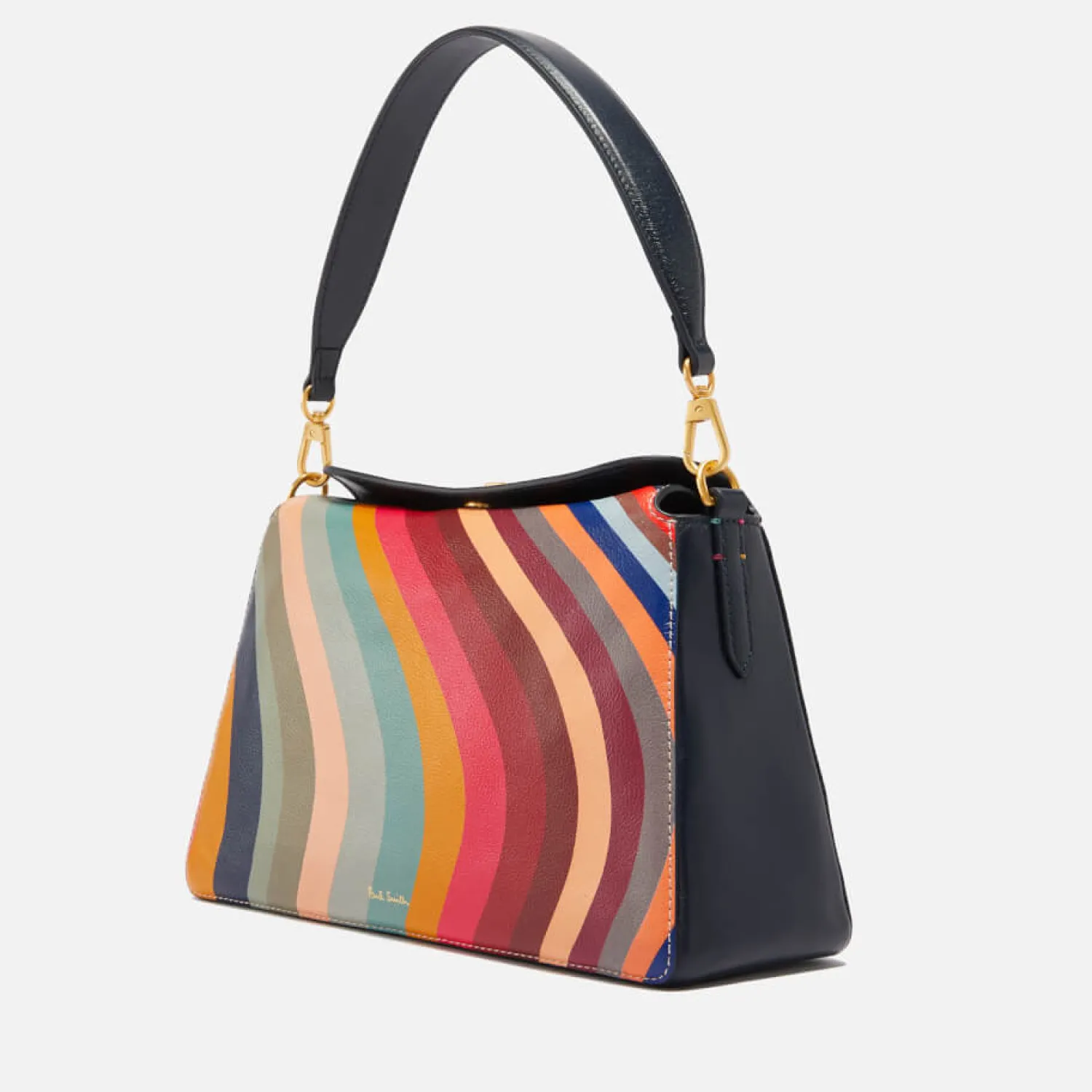 Shoulder Bags*Paul Smith Swirl Leather Shoulder Bag