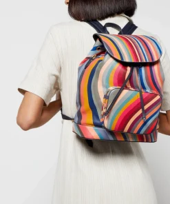 Backpacks*Paul Smith Women's Swirl Backpack - Multicolour