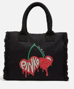 Tote Bags*Pinko Beach Canvas Tote Bag