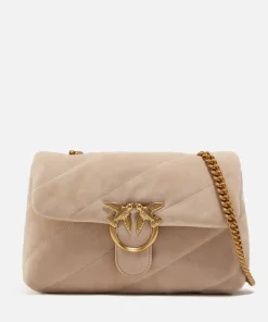 Crossbody Bags*Pinko Love Classic Puff Cl Suede Crossbody Bag