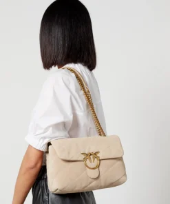 Crossbody Bags*Pinko Love Classic Puff Cl Suede Crossbody Bag