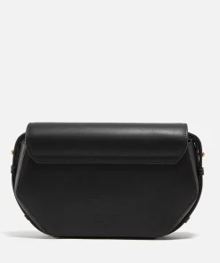 Mini Bags*Pinko Love Click Exagon Mini Vitello Leather Crossbody Bag