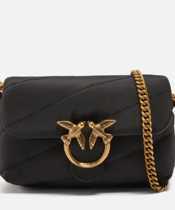 Crossbody Bags*Pinko Love Micro Puff Maxi Quilt Shell Bag