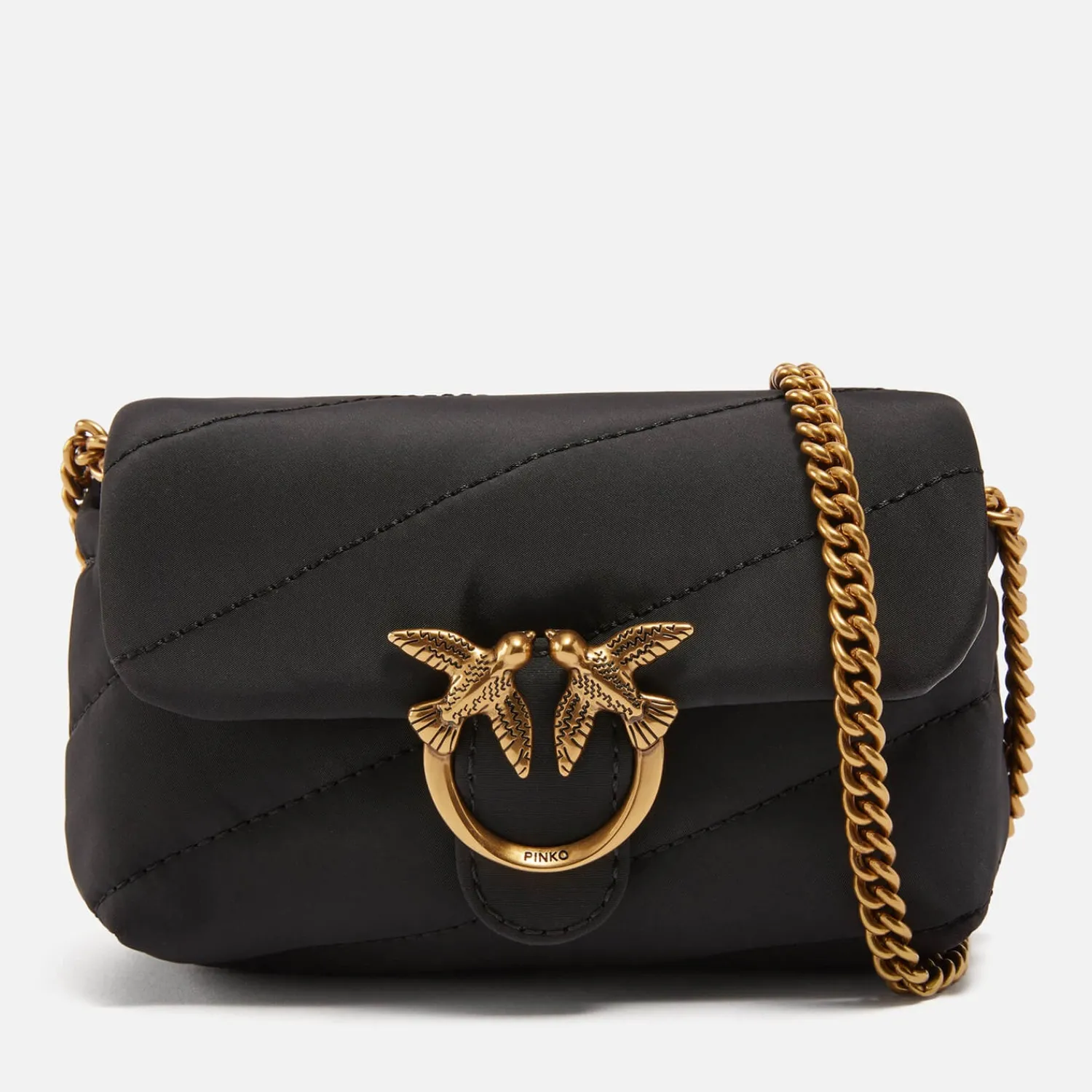 Crossbody Bags*Pinko Love Micro Puff Maxi Quilt Shell Bag