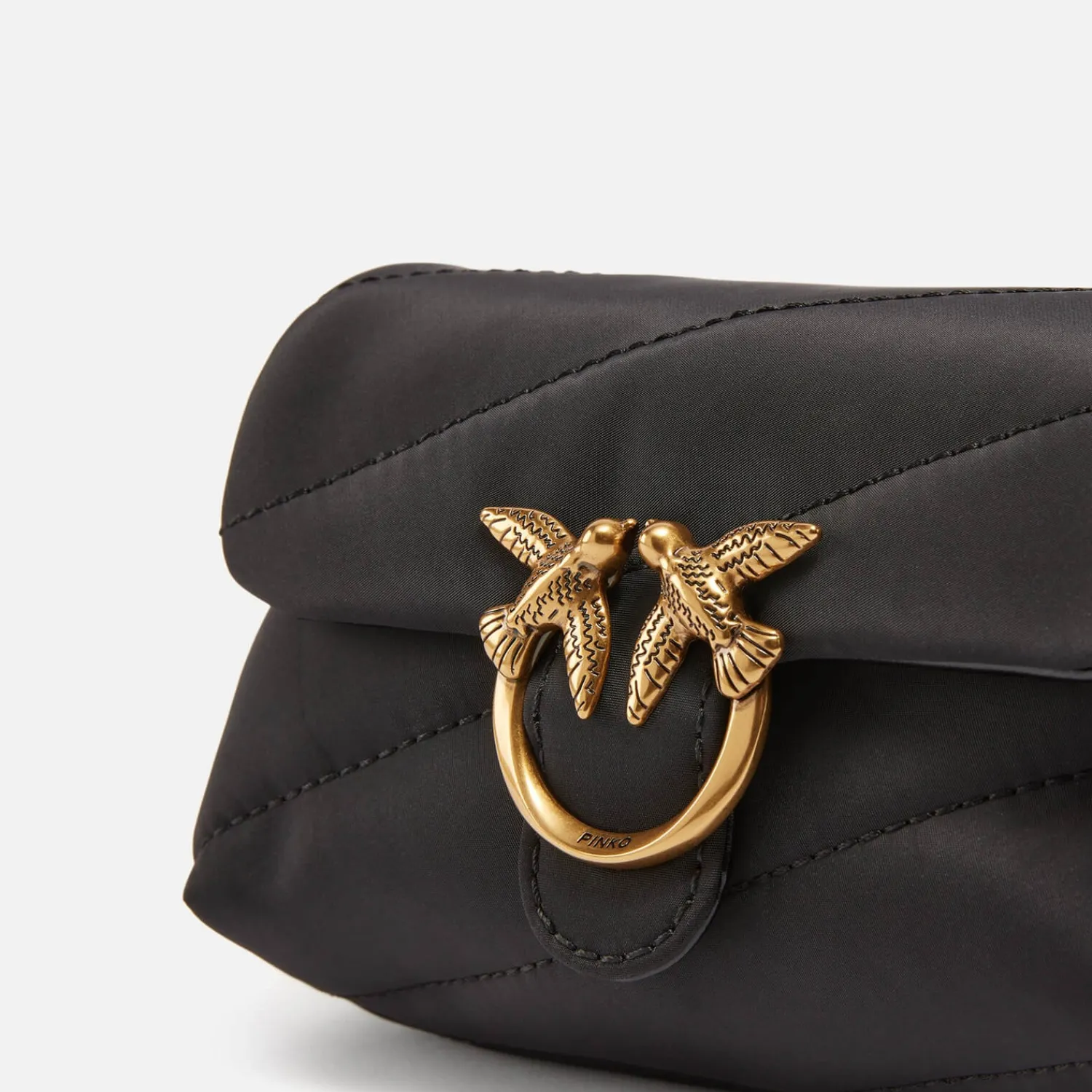 Crossbody Bags*Pinko Love Micro Puff Maxi Quilt Shell Bag