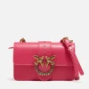 Mini Bags*Pinko Love One Mini Leather Cross Body Bag