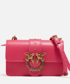 Mini Bags*Pinko Love One Mini Leather Cross Body Bag