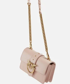 Mini Bags*Pinko Love One Mini Leather Cross-Body Bag